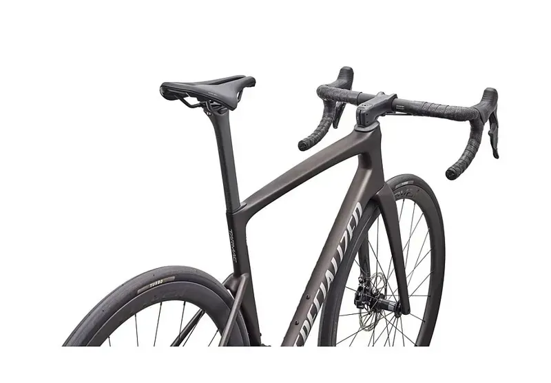 Specialized Tarmac SL9 Expert SRAM Force AXS Road Bike in Smoke/Silver-10