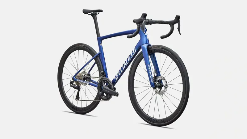 Specialized Tarmac SL9 Expert Shim. Ult. Di2 Road Bike in Blue/White-3