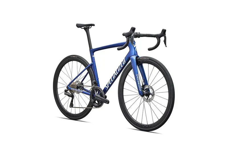 Specialized Tarmac SL9 Expert Shim. Ult. Di2 Road Bike in Blue/White-4