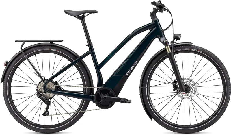 2021 Specialized Turbo Vado 4 Easy-Entry Electric Hybrid Bike in Green
