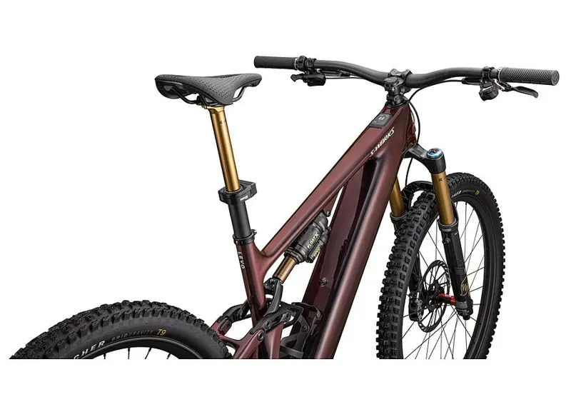 Specialized S-Works Turbo Levo 4 eMountain Bike in Red Pearl-4