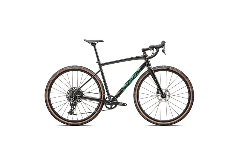 Specialized Diverge Comp E5 Gravel Bike in Obsidian/Pine Green