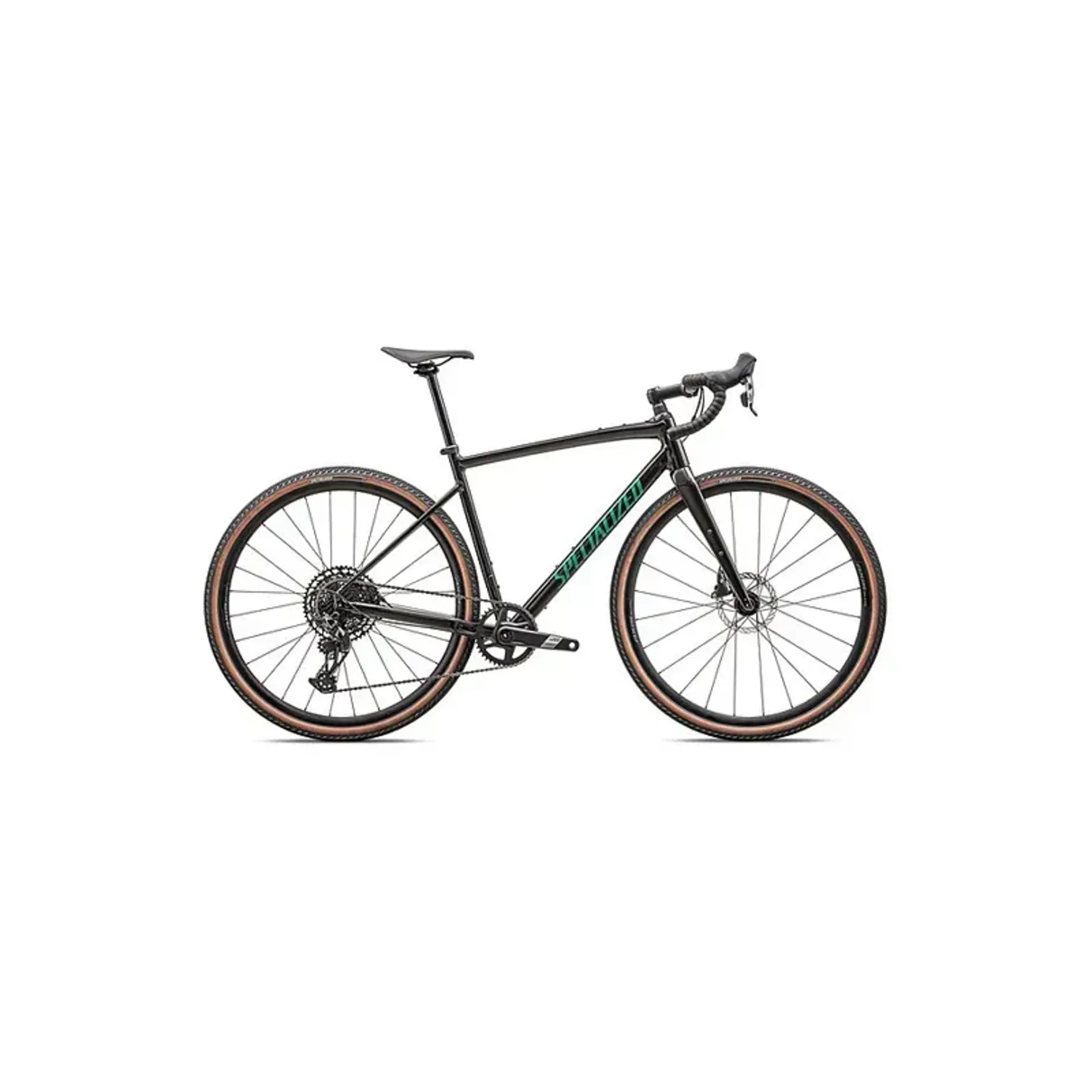 Specialized Diverge Comp E5 Gravel Bike in Obsidian/Pine Green
