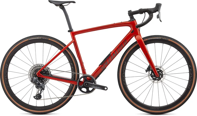 2021 Specialized Diverge Pro Carbon Gravel Bike in Red