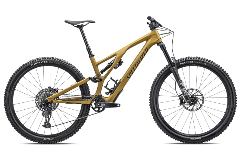 Specialized Stumpjumper EVO Comp Trail Bike in Harvest Gold/Midnight Shadow