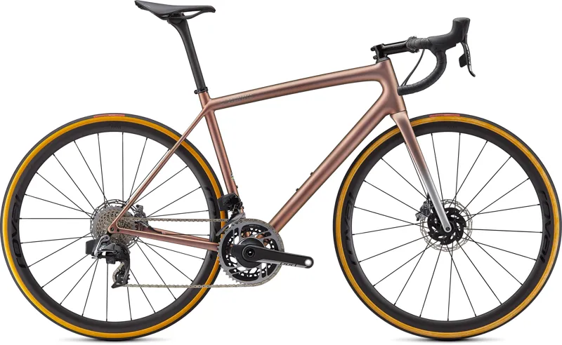 2021 Specialized S Works Aethos Carbon Road Bike in Gold