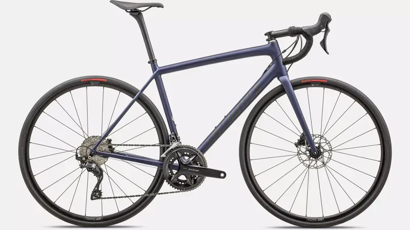 Specialized Aethos Sport - Shimano 105 Road Race Bike In Blue Onyx Metallic Obsidian