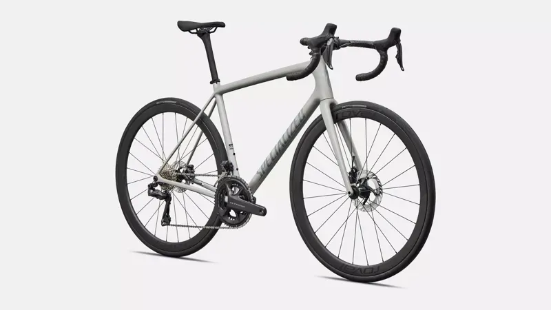 Specialized Aethos 2 Expert Shimano Ultegra Di2 Race Bike in Dolomite Metallic-1