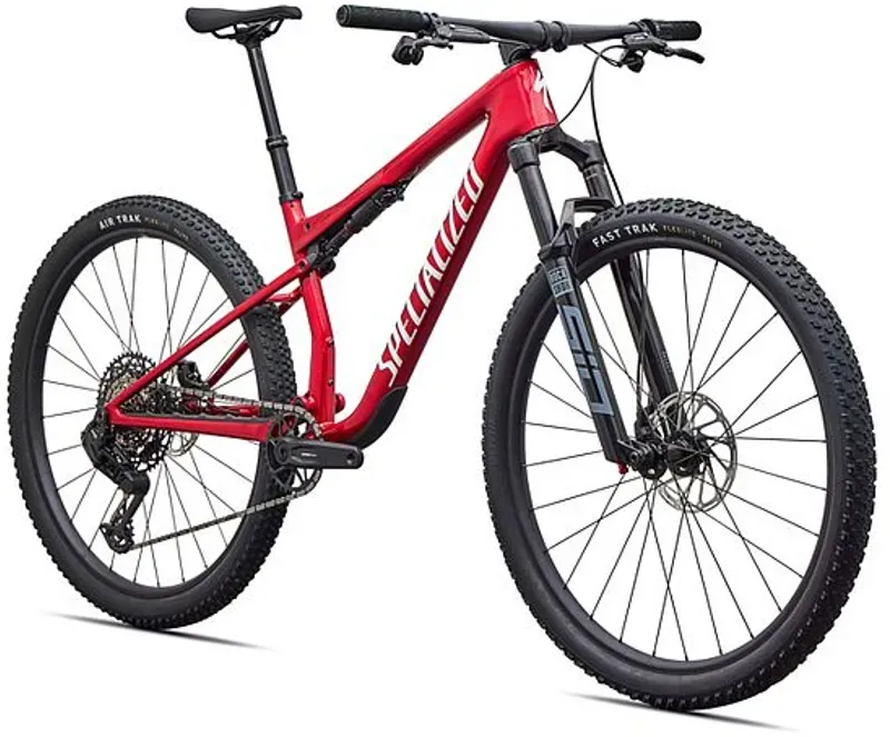 Specialized Epic 9 Comp Mountain Bike in Ruby Metallic/White Silver-1