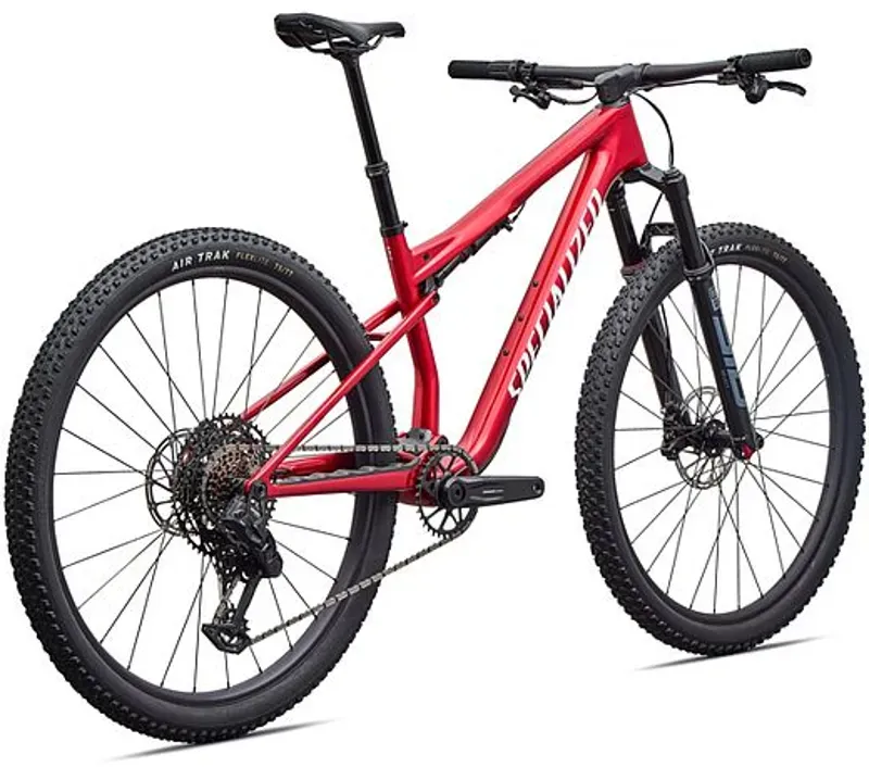 Specialized Epic 9 Comp Mountain Bike in Ruby Metallic/White Silver-2
