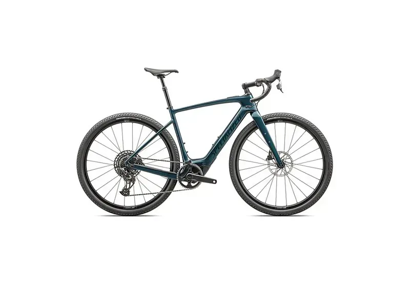 Specialized Turbo Creo 2 Comp E-Road Bike In Metallic Deep Lake/Deep Lake