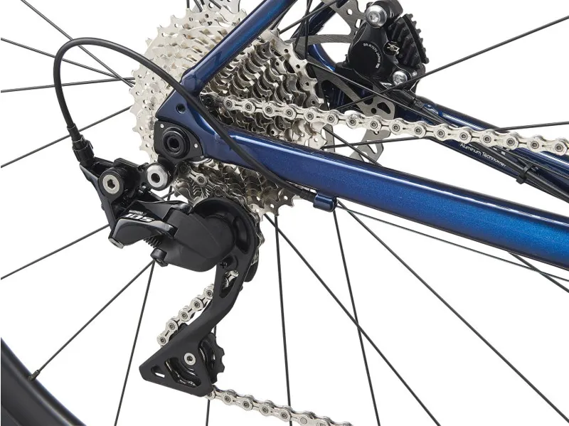 2021 Giant Contend AR 1 Disc Road Bike in Blue