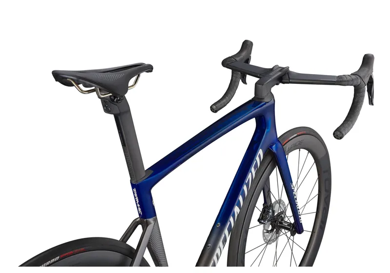 2021 Specialized Tarmac SL7 Pro Ultegra Di2 Carbon Road Bike in Blue-4