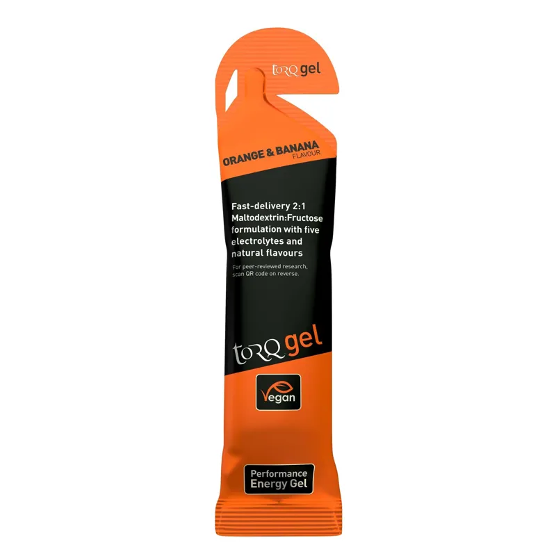 TORQ Energy Gel Orange Bananna - single