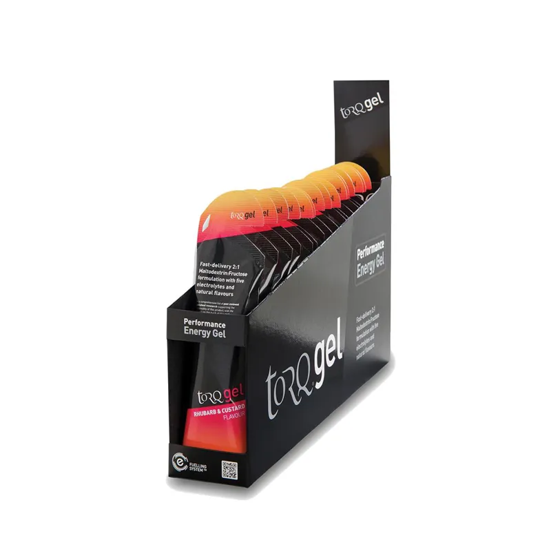 TORQ Energy Gel Rhubard Custard - single-1
