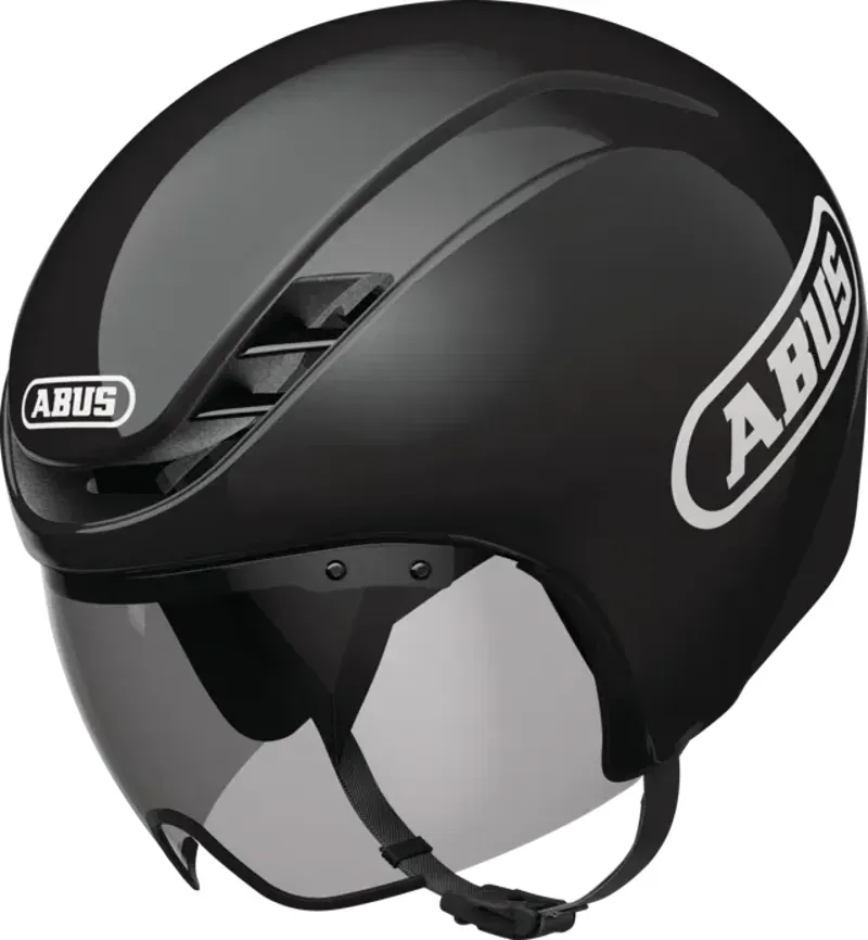 ABUS Gamechanger TT 1.1 Helmet in Shiny Black-4