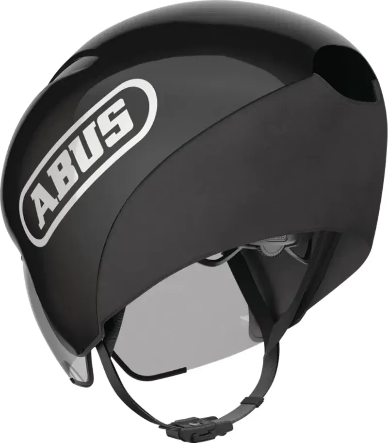 ABUS Gamechanger TT 1.1 Helmet in Shiny Black-5