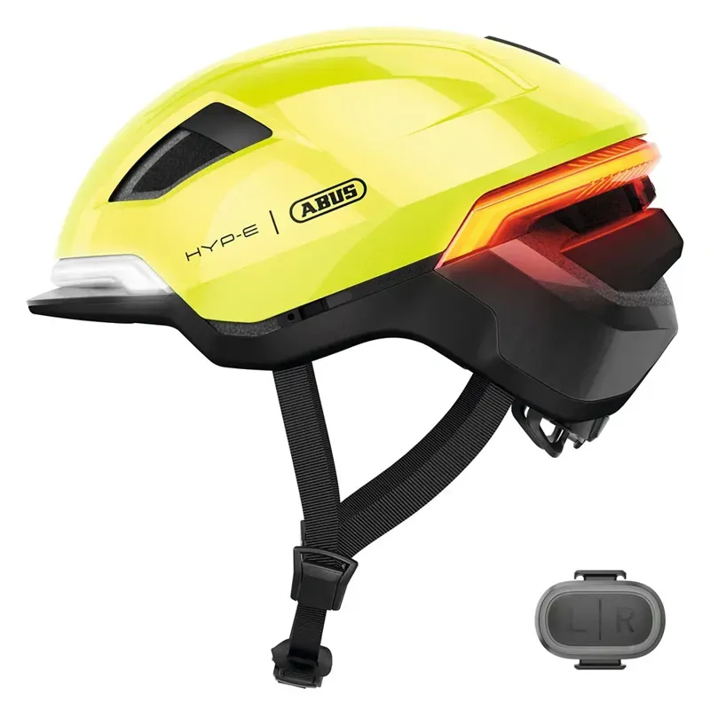Abus HYP-E Urban Helmet in Signal Yellow-1