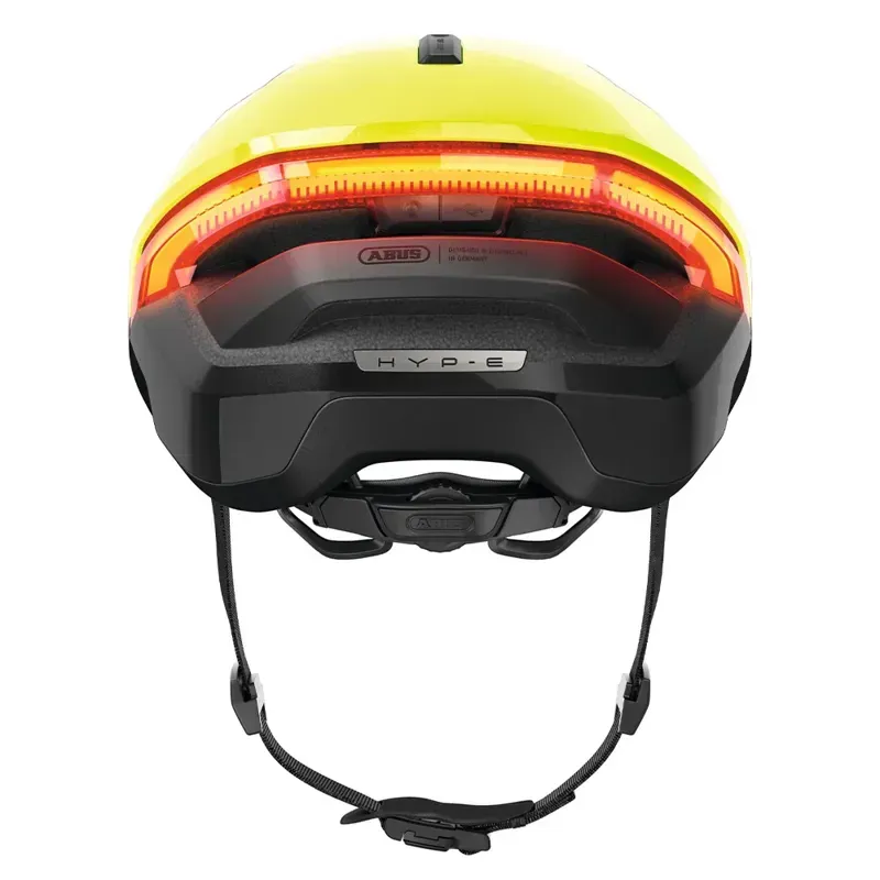 Abus HYP-E Urban Helmet in Signal Yellow-4