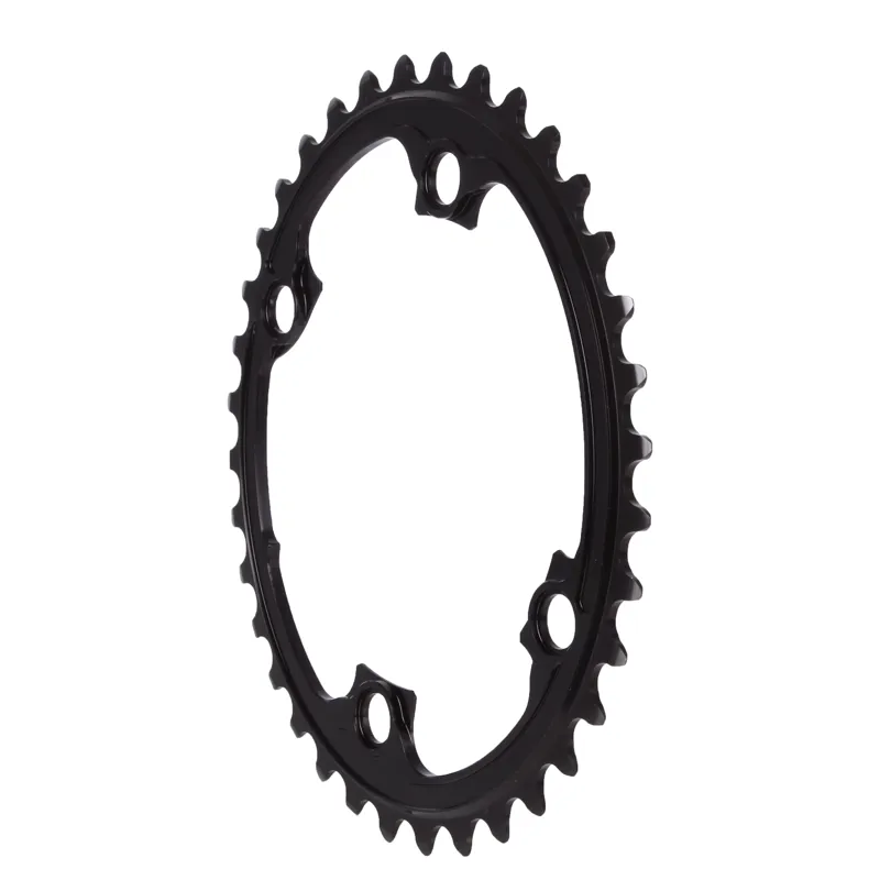 Absolute Black Premium Oval Road 36-tooth Chainring - Shimano 9100/8000