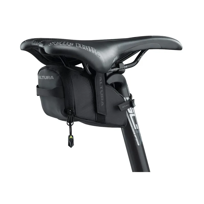 Altura Nightvision 0.4litre Road Saddle Small Bag In Black