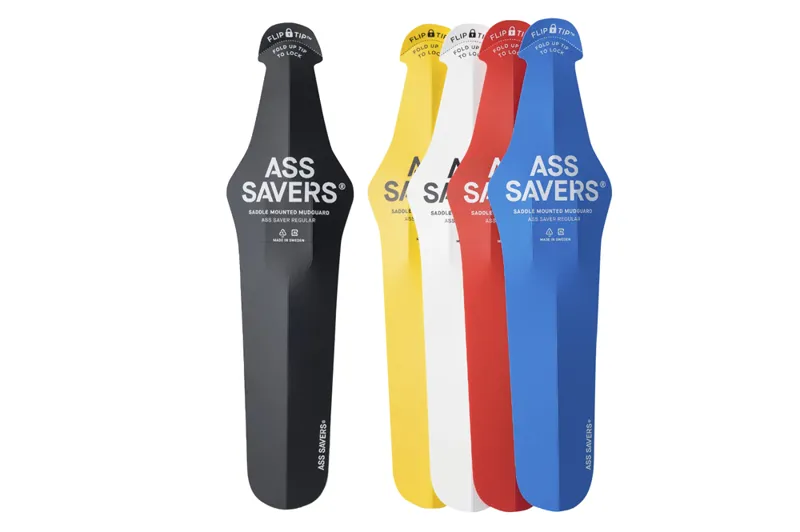Ass Savers Regular Mudguard in White