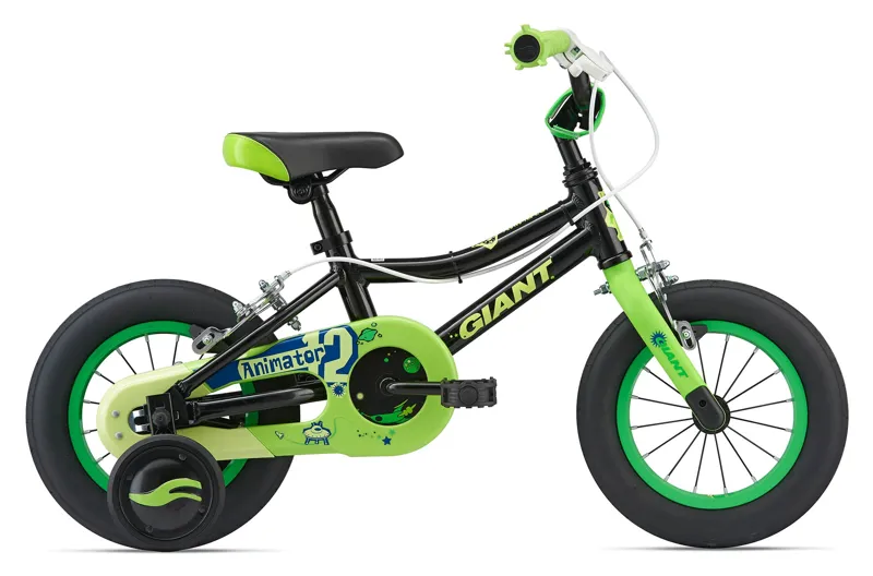 2018 Giant Animator 12 inch Aluminium Kids Bike in Black