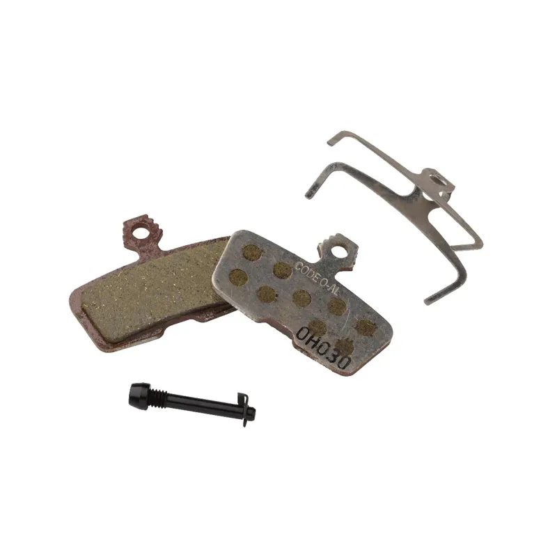 Avid Code 2011+ Organic Steel Disc Brake Pads w/Guide in Silver