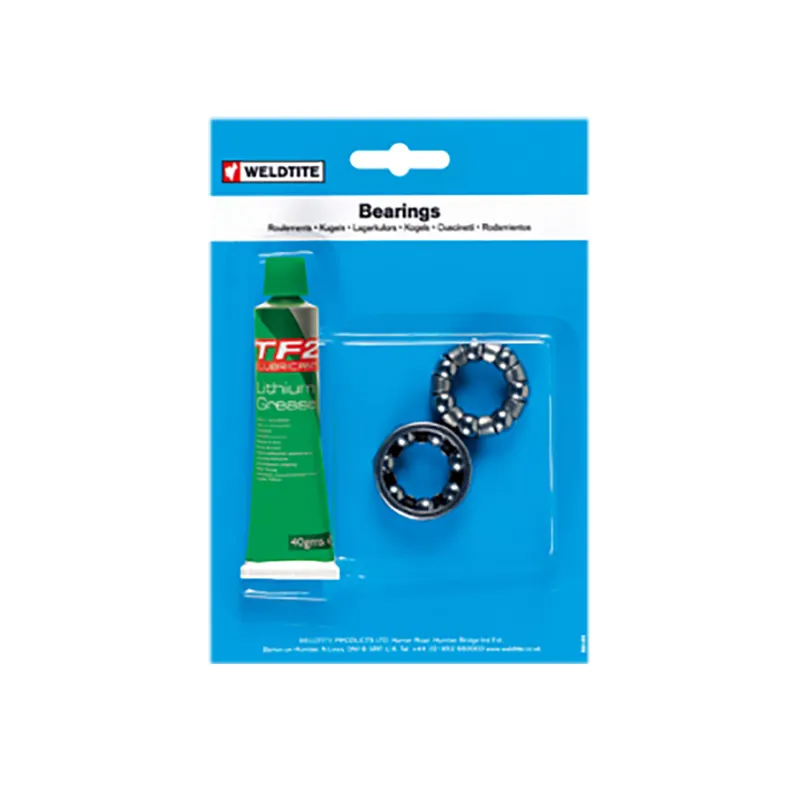 Weldtite 3/16 Bmx Headset Cages and Grease