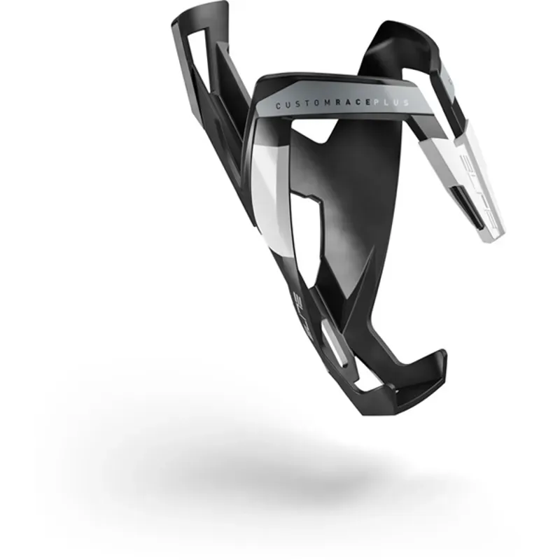 Elite Custom Race Plus Resin Water Bottle Cage In White