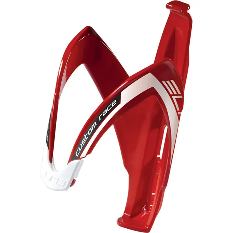 Elite Custom Race Resin Water Bottle Cage In Red