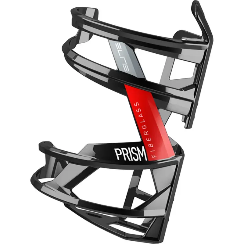 Elite Prism Water Bottle Cage In Black