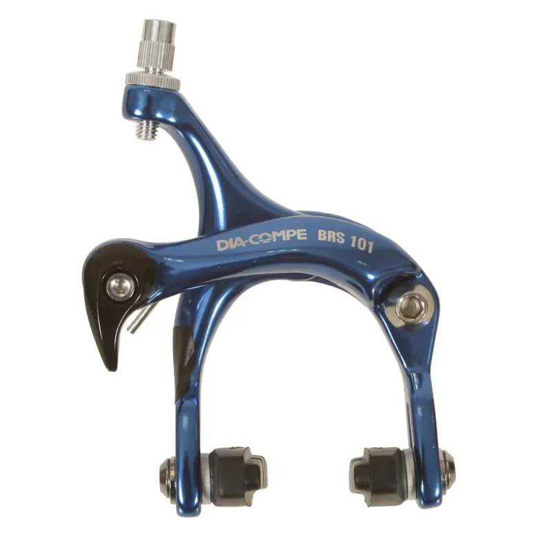 Dia-Compe BRS101 Dual Pivot 43-57mm Front Caliper Brake in Blue