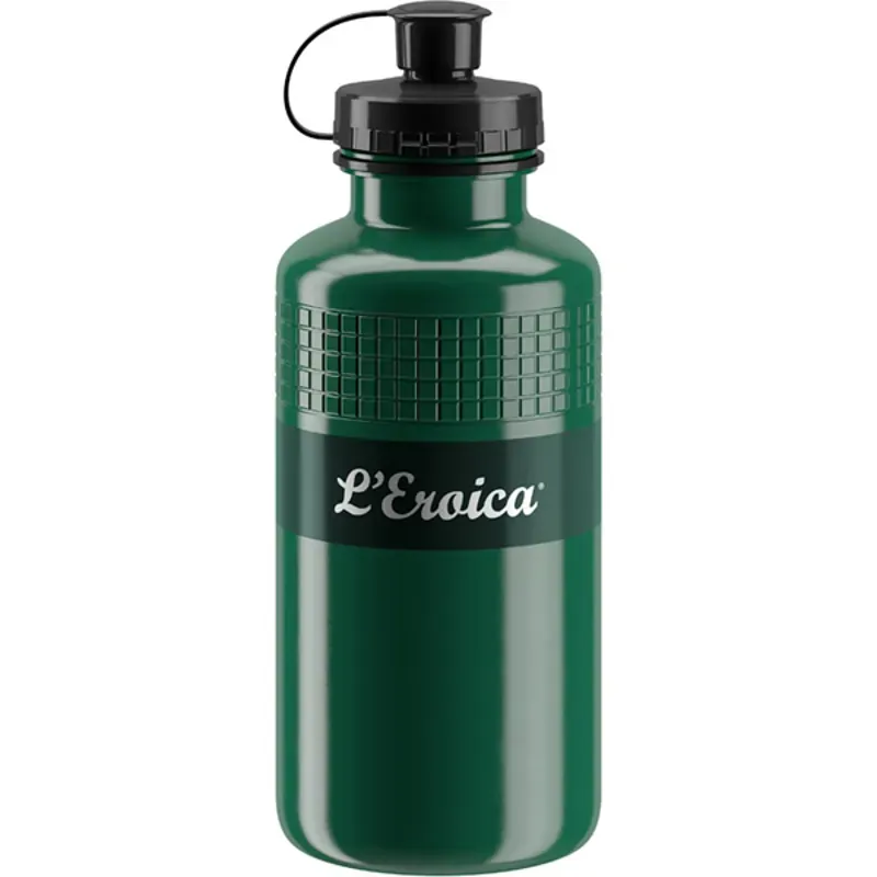 Elite Eroica Squeeze Oil 550ml Water Bottle In Green