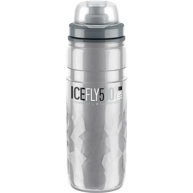 Elite IceFly 650ml Water Bottle In Silver