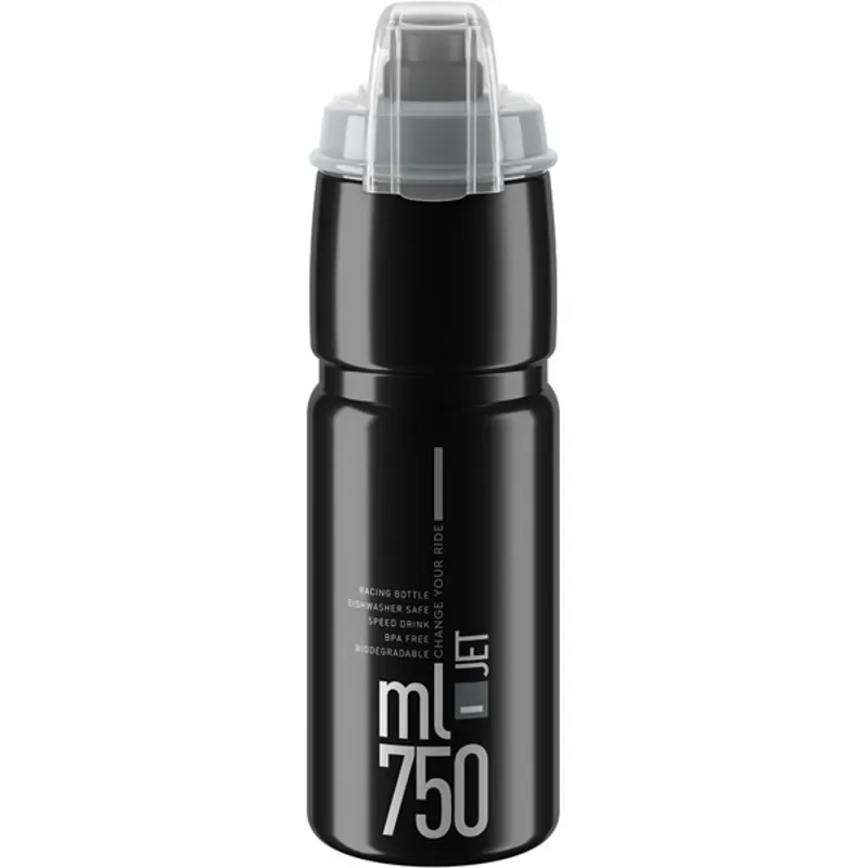 Elite Jet MTB  Bottle in Black 