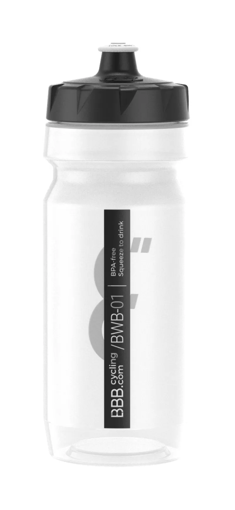 BBB CompTank 550ml Water Bottle in Clear