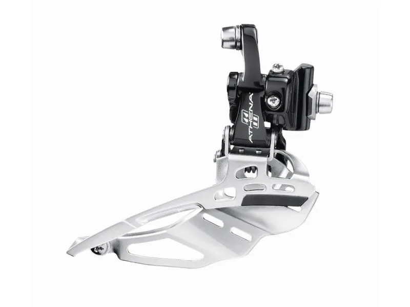 Campagnolo Athena 11s Triple Front Derailleur Braze-on in Black-1