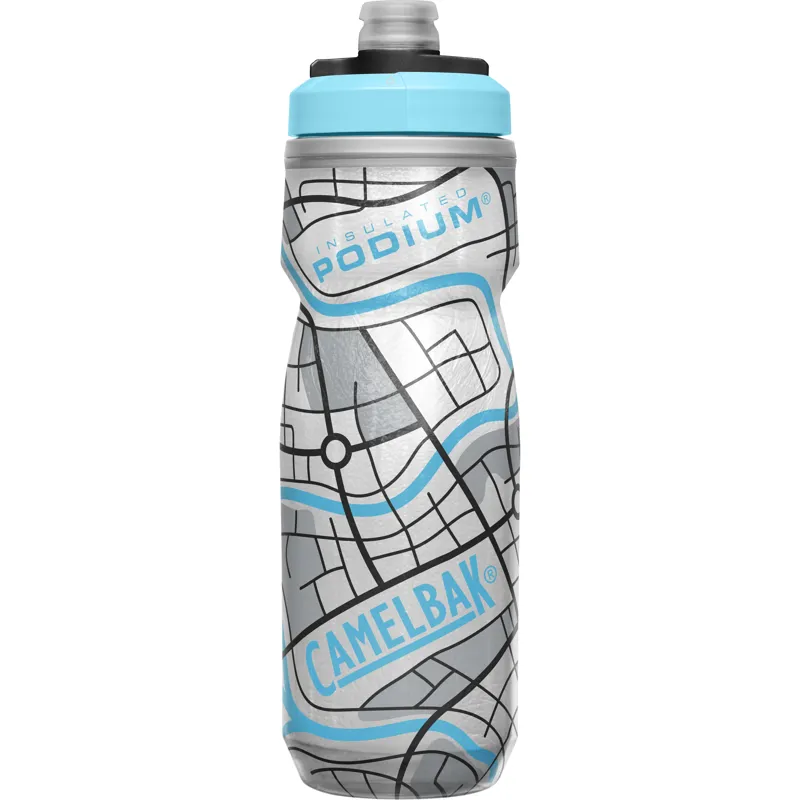 Camelbak Grid Podium Chill 620ml Insulated Bottle in White