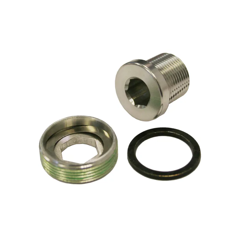 Truvativ M15/M22 Alloy GXP Crank Arm Self-Extracting Bolt in Silver