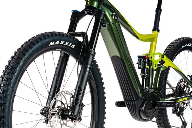 2020 Giant Trance E 1 Pro Electric FS Mountain Bike in Green