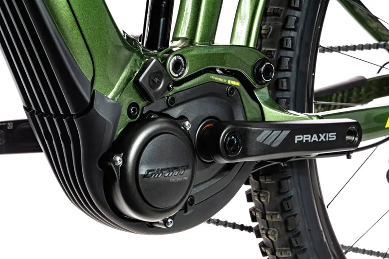 2020 Giant Reign 1 Full Suspension Mountain Bike in Yellow-3