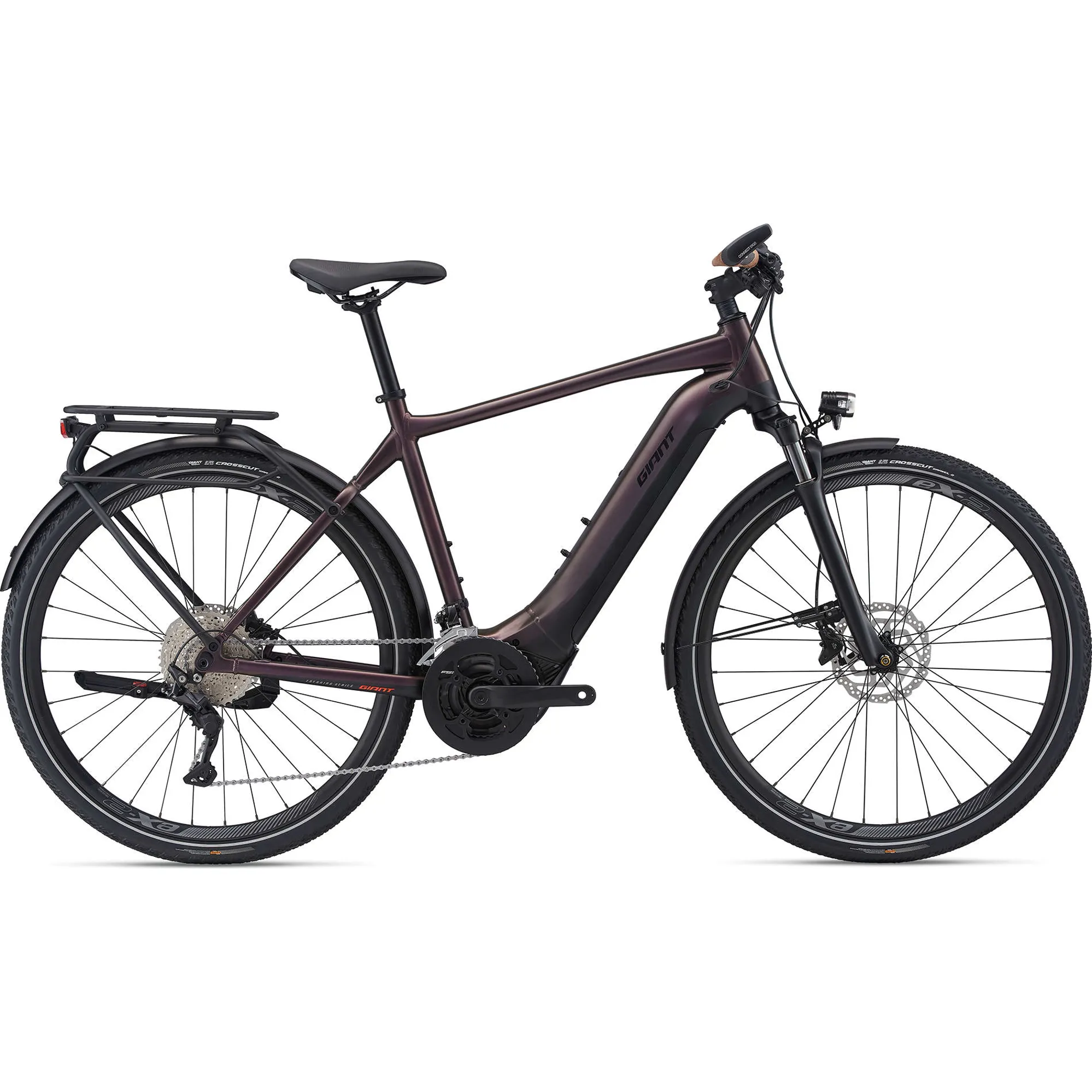 2021 Giant Explore E+ Pro Electric Bike in Purple