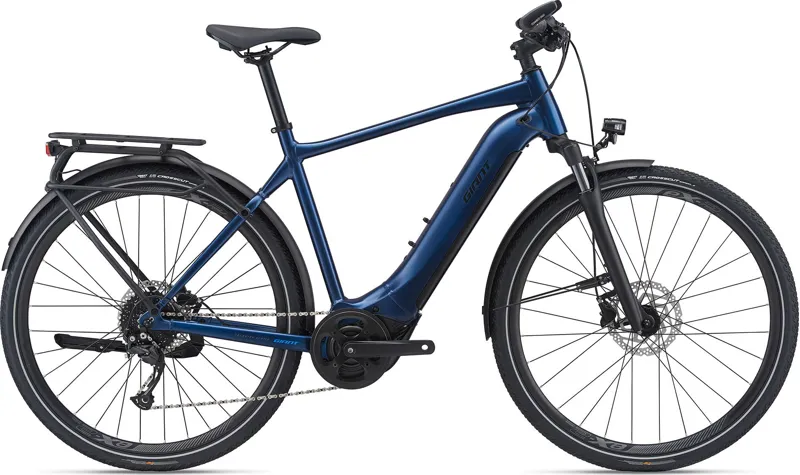 2021 Giant Explore E+ 2 Electric Bike in Blue