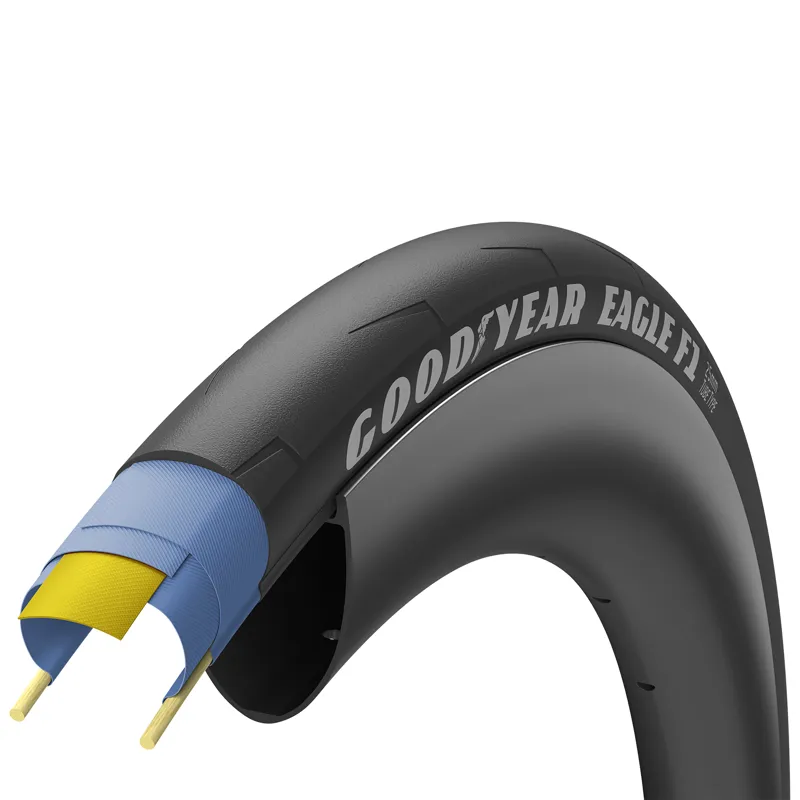 Goodyear Eagle F1 Tube Type 700x Road Tyre in Black
