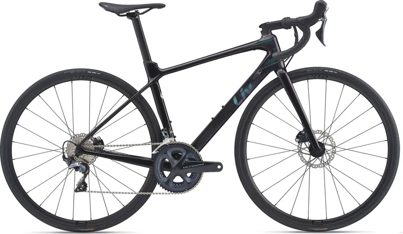2021 Liv Langma Advanced 1 Disc Road Bike in Black