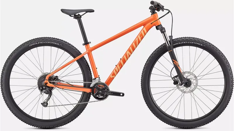 2022 Rockhopper Sport 27.5 Trail Bike in Blaze/Ice Papaya