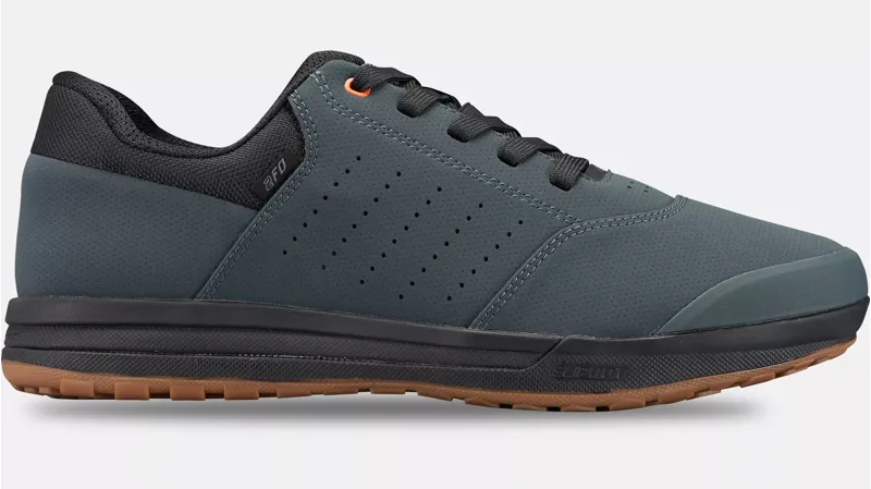 Specialized 2FO Roost Clip Mountain Bike Shoes in Grey/Cast Battleship