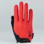 Specialized Body Geometry Sport Gel Long Finger Gloves in Red