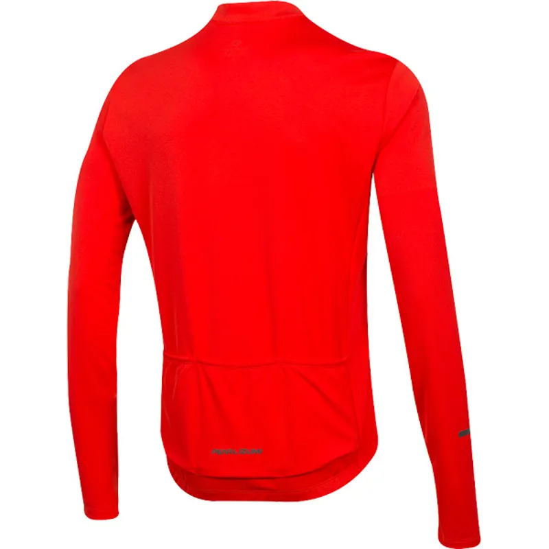 Pearl Izumi Quest Long Sleeved Mens Jersey in Red-1